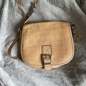 Michael Kors Crossbody Bag Leather Tan LIKE NEW